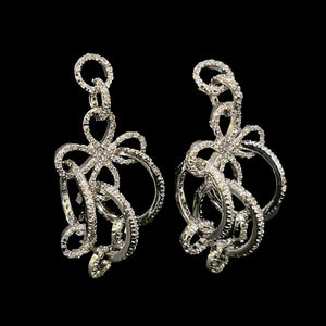 Silver Chandelier Earrings