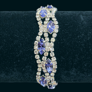 Tanzanite Premium Crystallized Bracelet