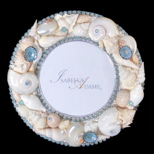 Pacific Opal Sea Life Picture Frame Featuring Premium Crystal