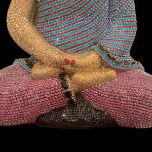 Buddha Sculpture Featuring 20,000 Premium Crystals