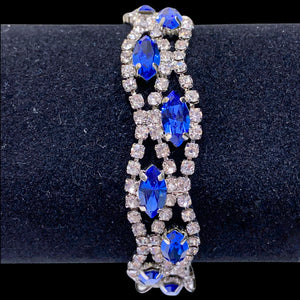 Sapphire Premium Crystallized Bracelet