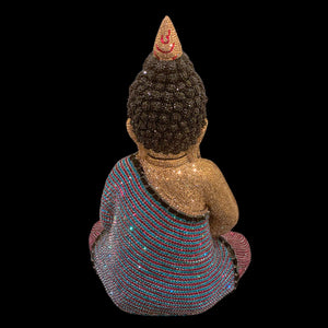 Buddha Sculpture Featuring 20,000 Premium Crystals