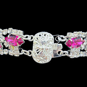 Rose Pink Premium Crystallized Bracelet